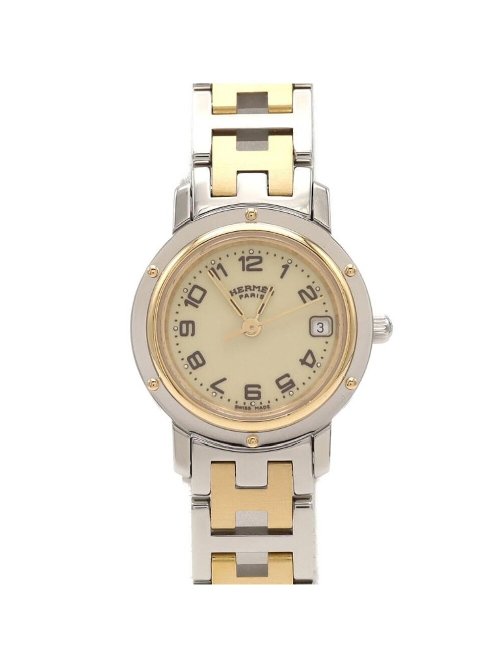 Hermes Clipper Ssx Quartz Watch